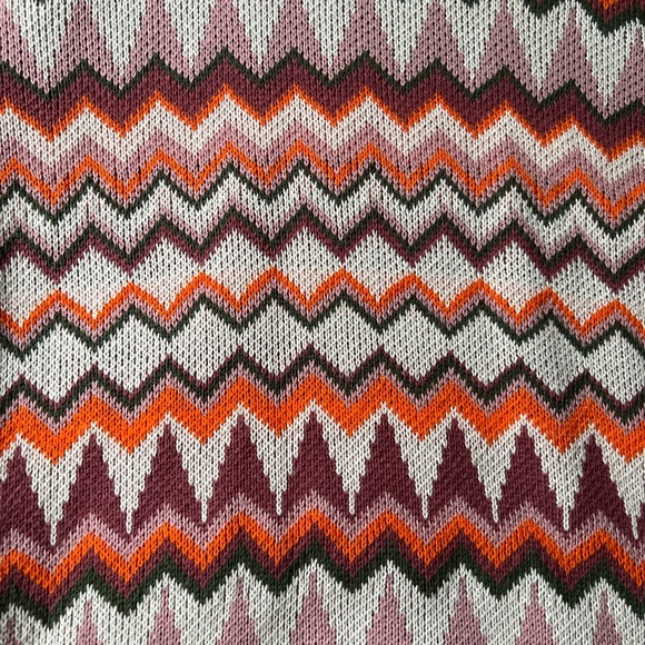 Asos knitted multicolor turtleneck sweater - Picture 2 of 3